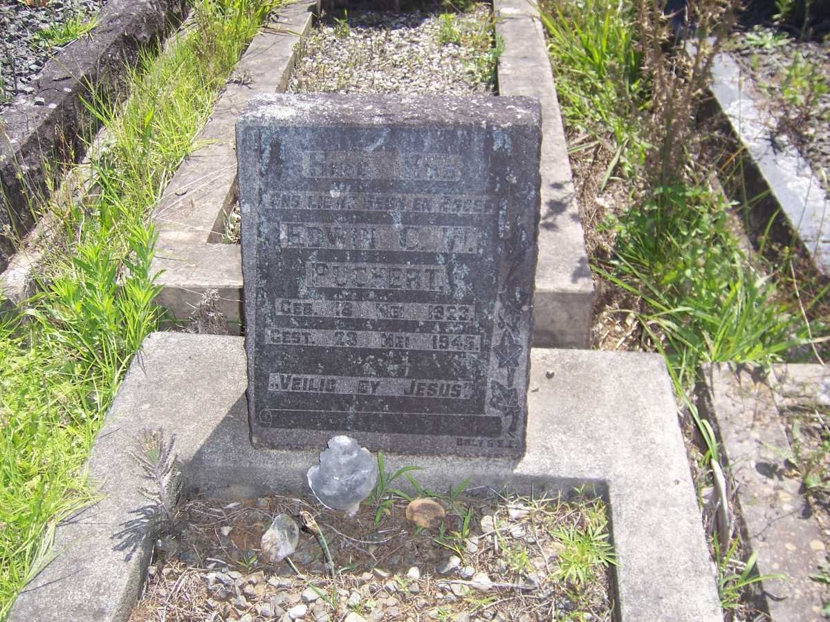 PUCHERT Edwin C.W. 1923-1945