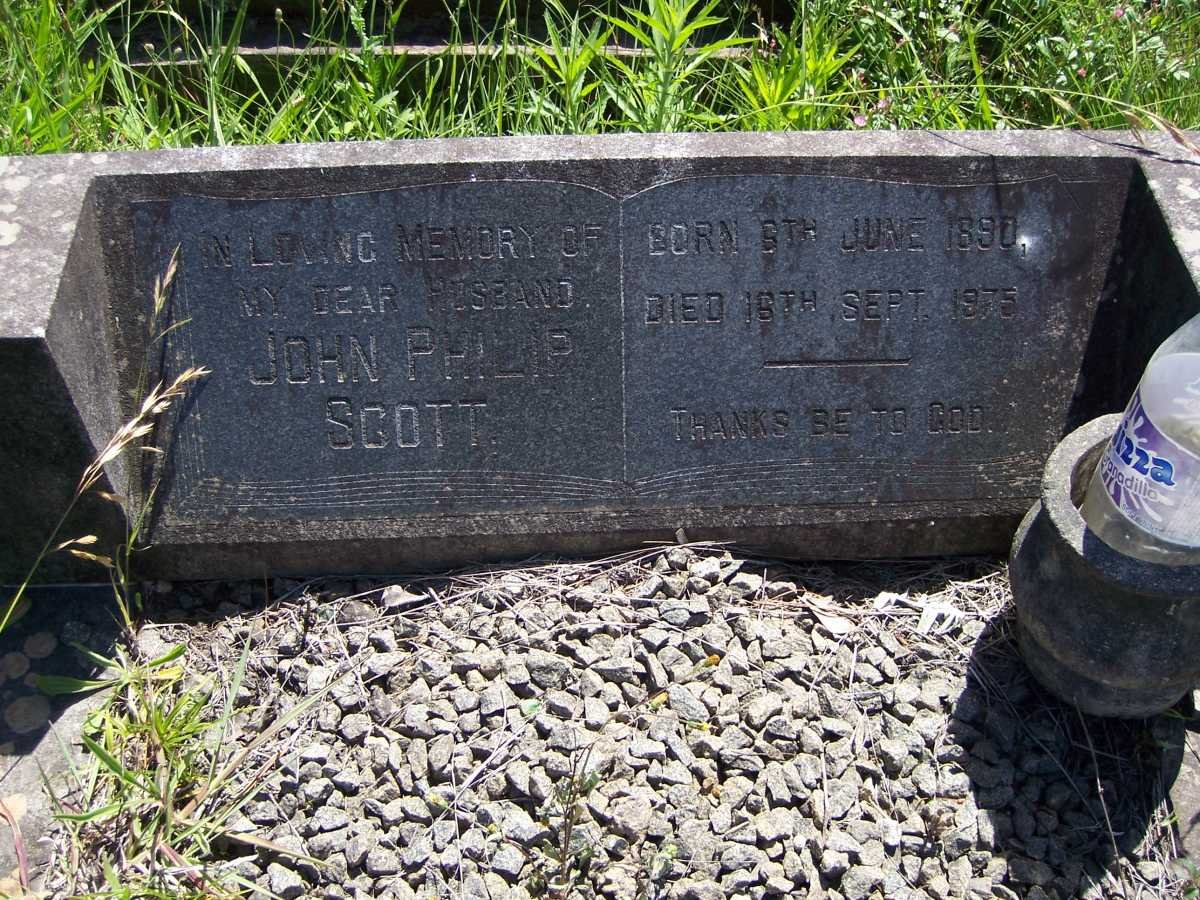 SCOTT John Philip 1890-1975