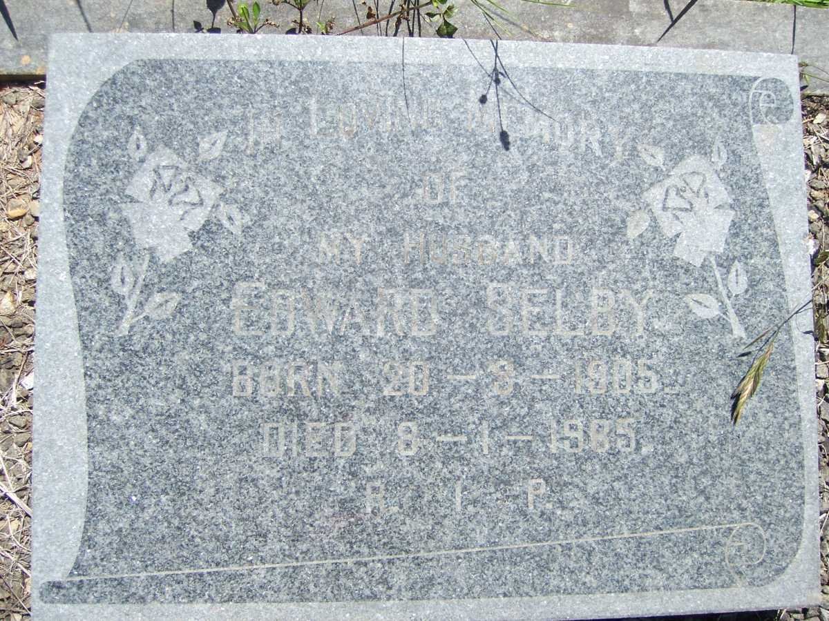 SELBY Edward 1905-1985