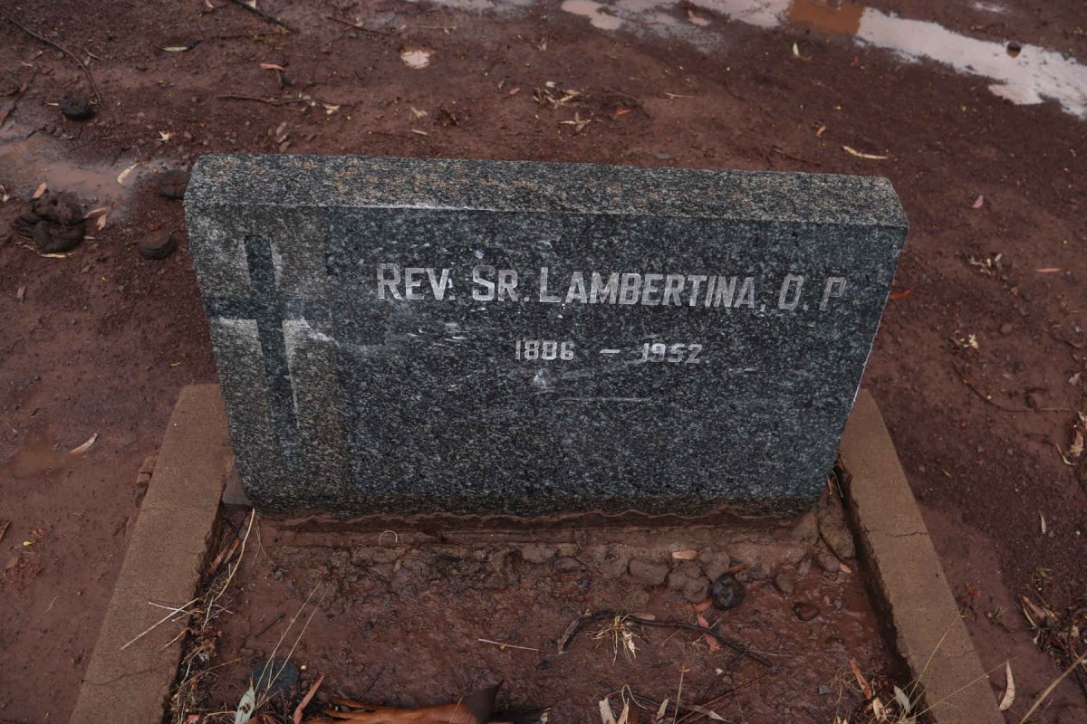 Sr. Lambertina 1886-1952