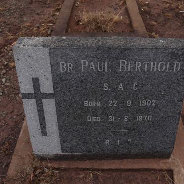 BERTHOLD Paul 1902-1970