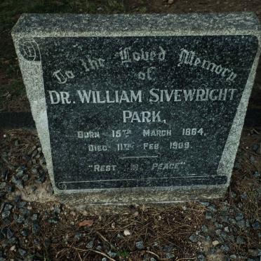 PARK William Sivewright 1864-1909