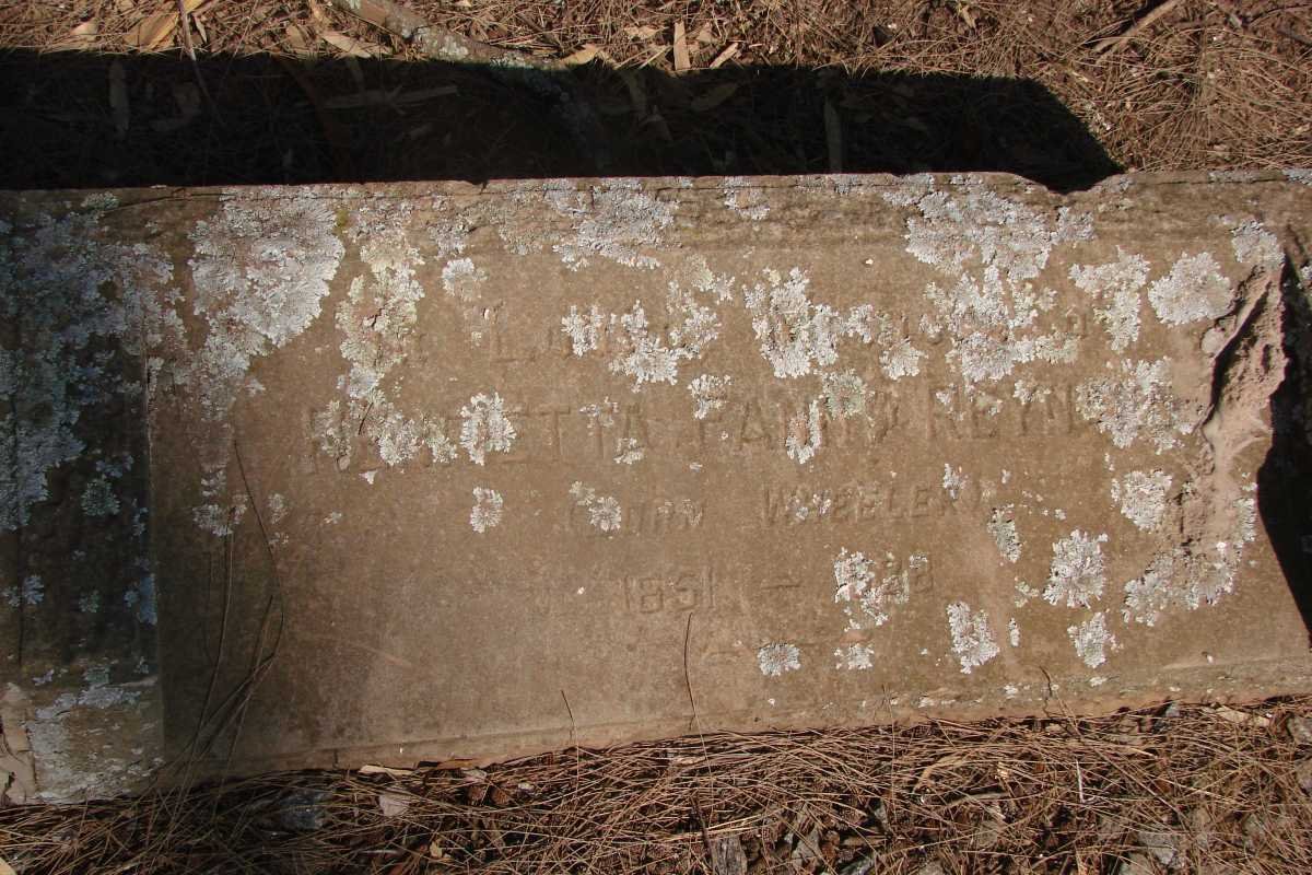 PALMER Marietta nee WHEELER 1851-192?