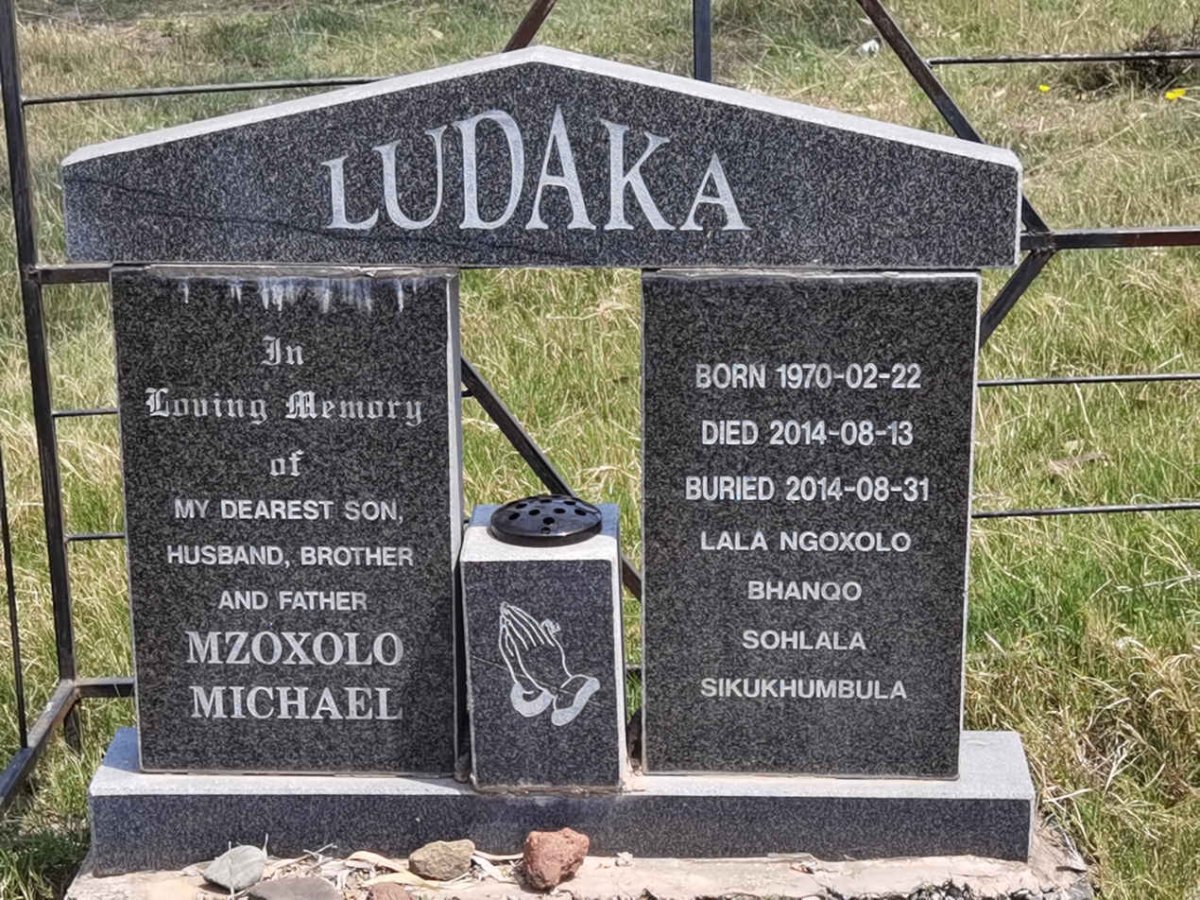 LUDAKA Mzoxolo Michael 1970-2014