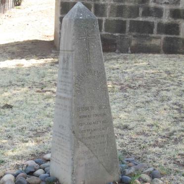 ROSS Elizabeth 1838-1878