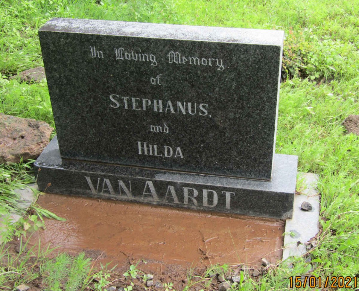 AARDT Stephanus, van &amp; Hilda