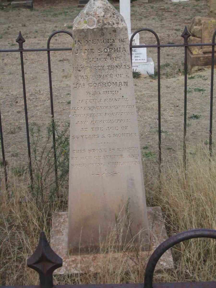 BOARDMAN Jane Sophia