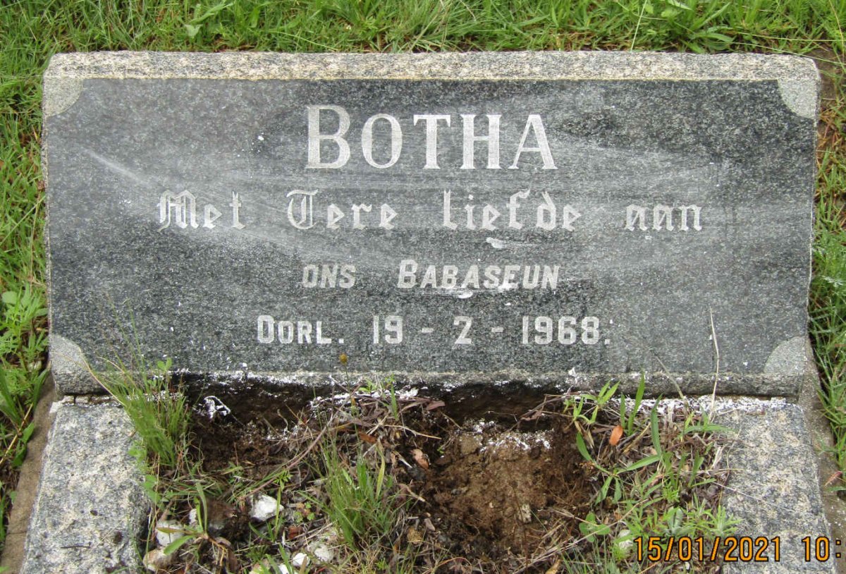 BOTHA ? -1968