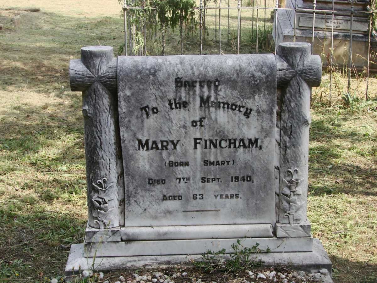 FINCHAM Mary nee SMART -1940