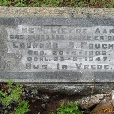 FOUCHE Lourens B. 1905-1947
