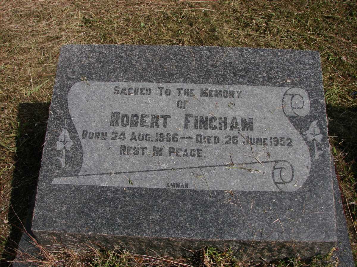 FINCHAM Robert 1866-1952