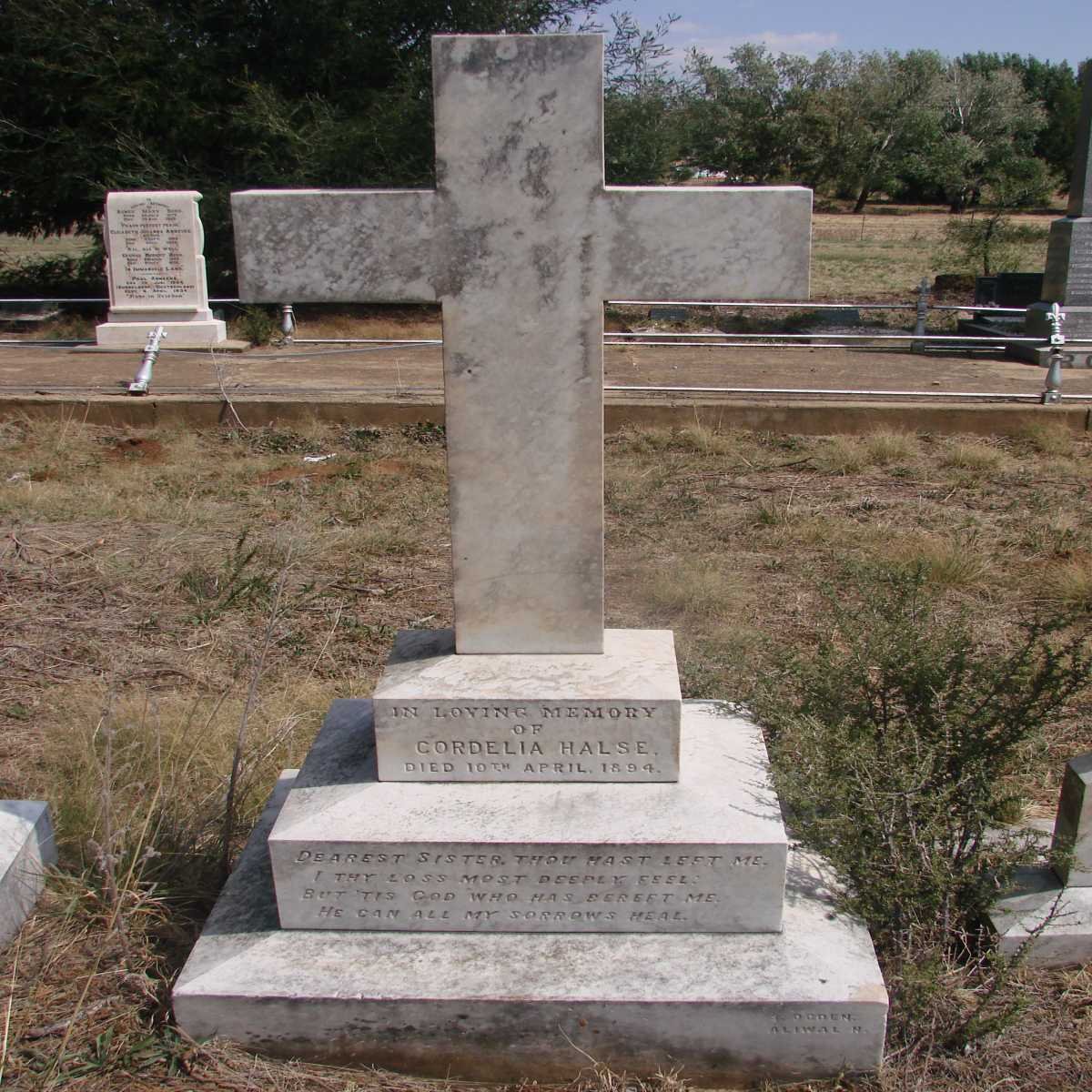 HALSE Cordelia -1894