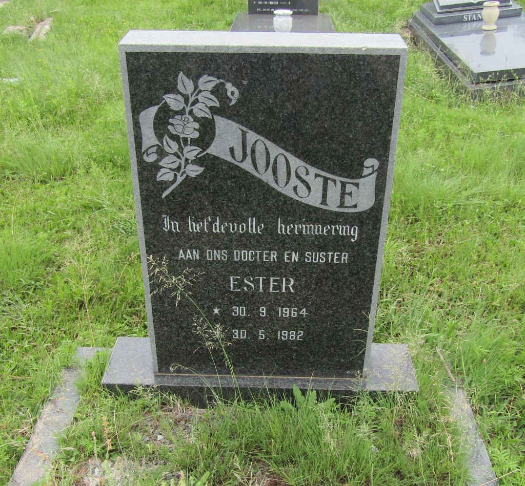 JOOSTE Ester 1964-1982