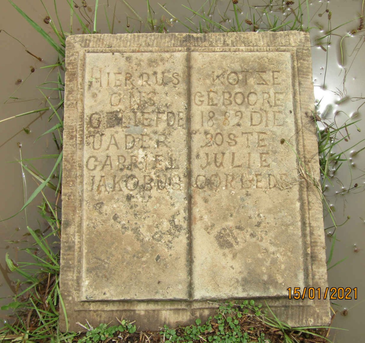 KOTZE Gabriel Jakobus 1882- &amp; Paulena Jacoba Elsie Cornelia DE LANGE 1885-19?2