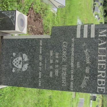 MALHERBE George Herbert 1903-1960