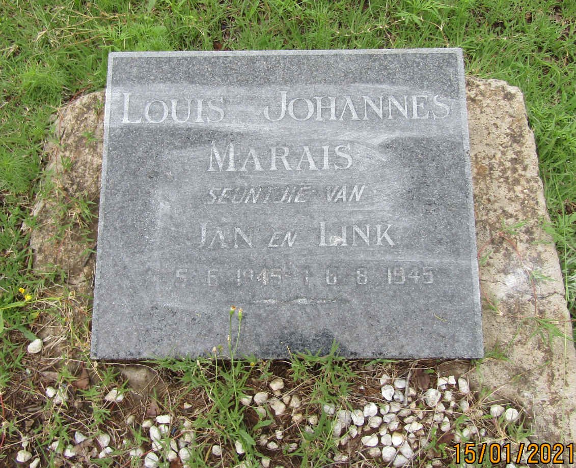 MARAIS Louis Johannes 1945-1945