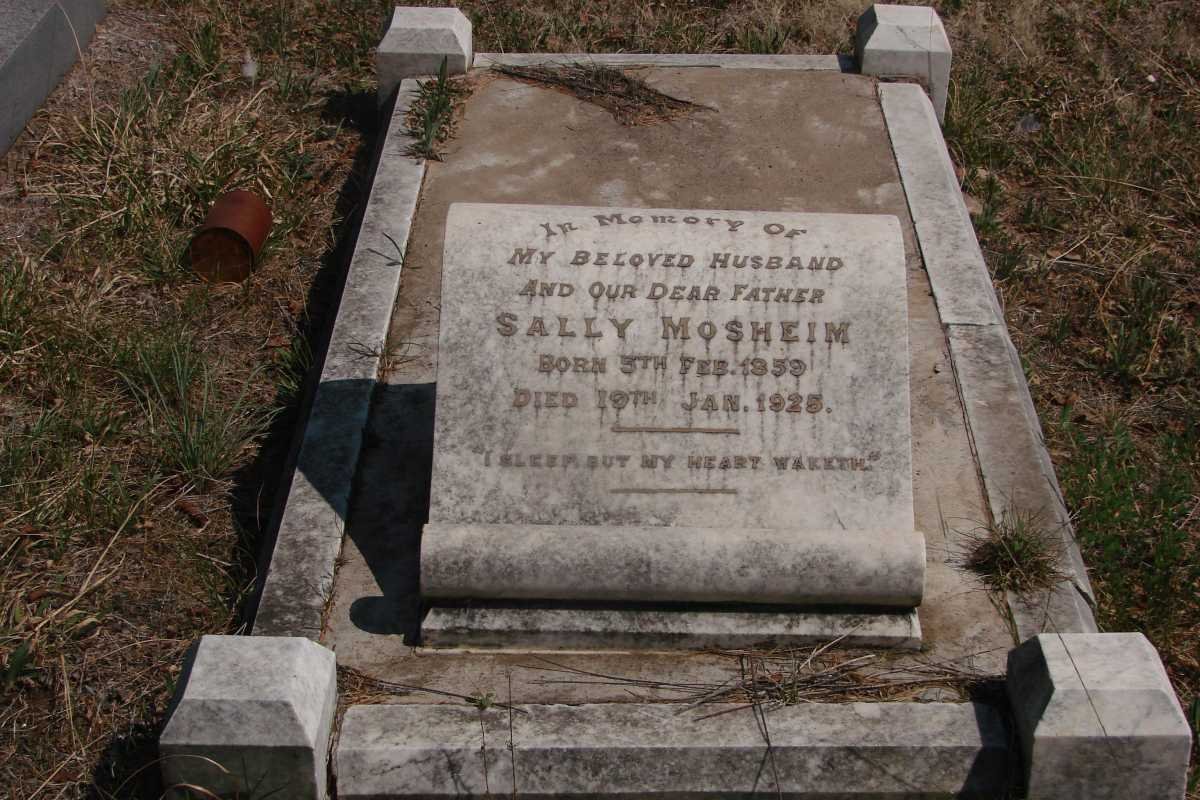 MOSHEIM Sally 1859-1925