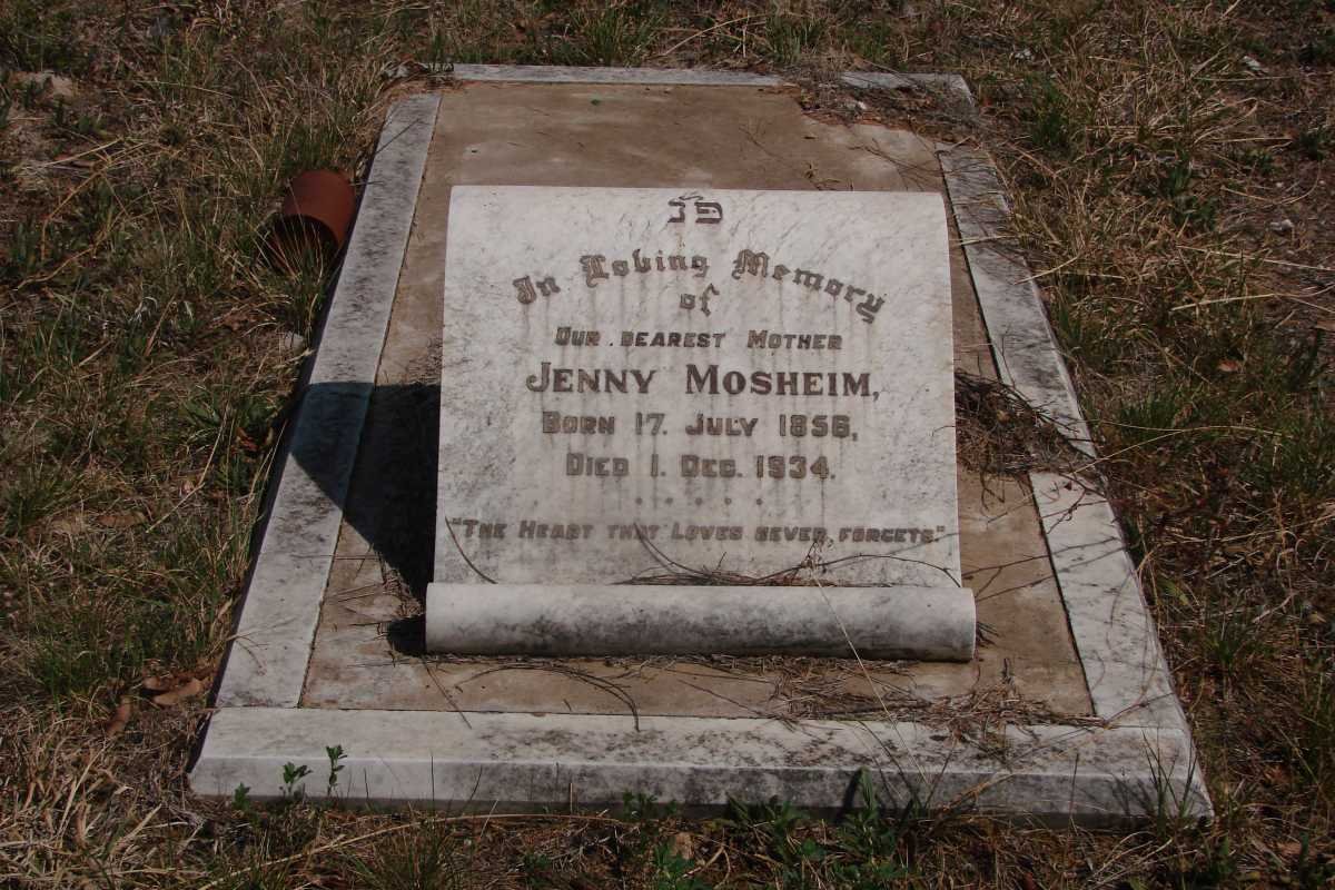 MOSHEIM Jenny 1856-1934