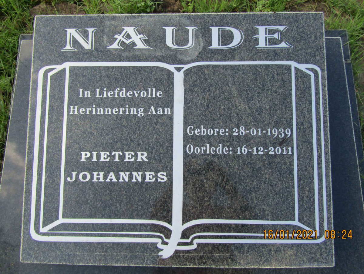 NAUDE Pieter Johannes 1939-2011