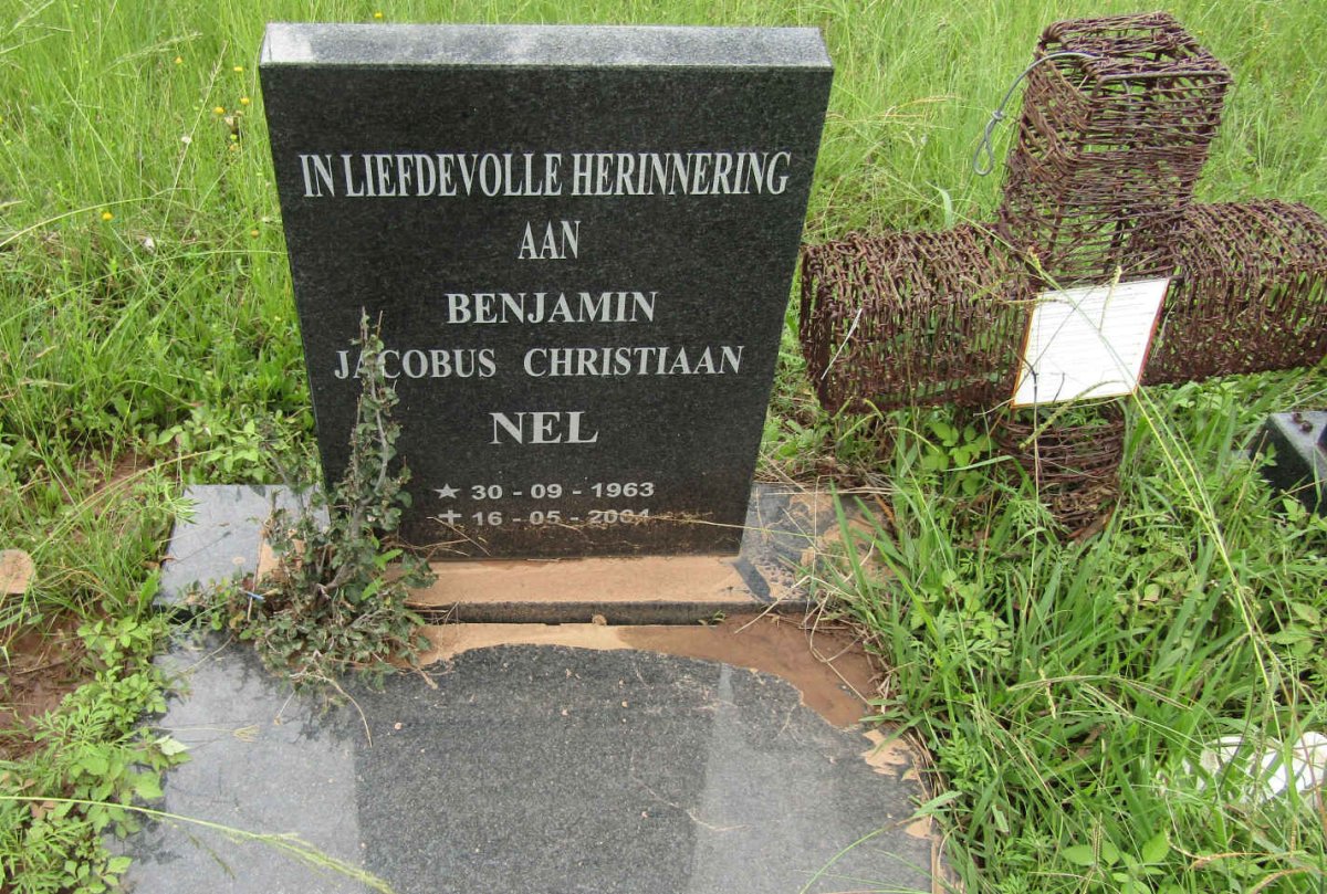 NEL Benjamin Jacobus Christiaan 1963-2004