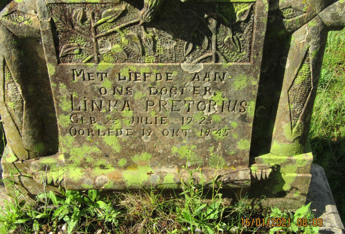 PRETORIUS Linka 1923-1945