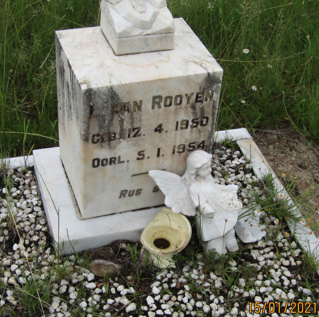 ROOYEN L., van 1950-1954