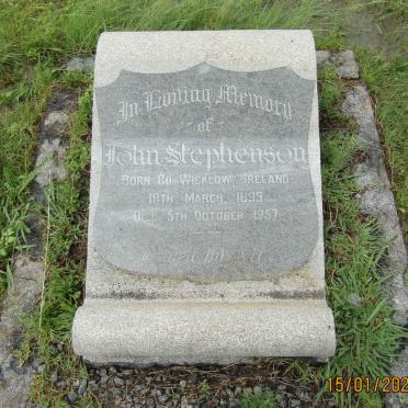 STEPHENSON John 1899-1957