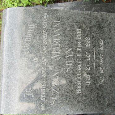 STEYN Suzanne Marianne nee LEMÜE 1903-1953