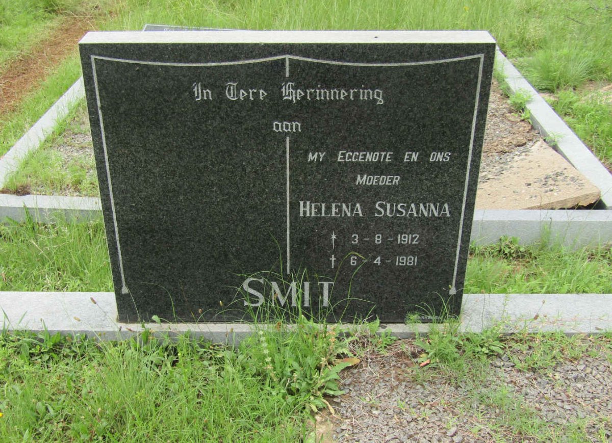 SMIT Helena Susanna 1912-1981