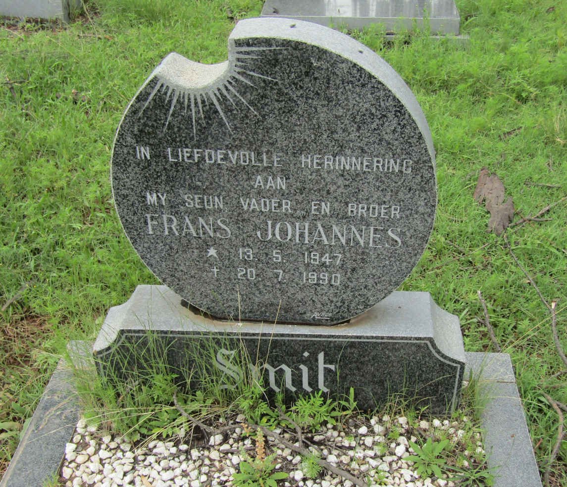 SMIT Frans Johannes 1947-1990