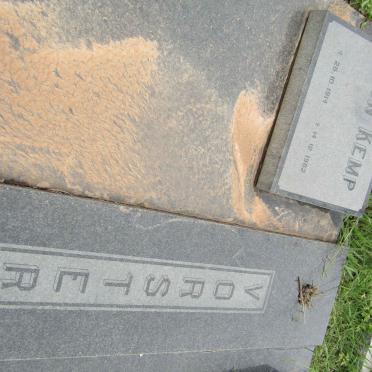 VORSTER Jan Kemp 1914-1982 &amp; Elma DE WET 1918-