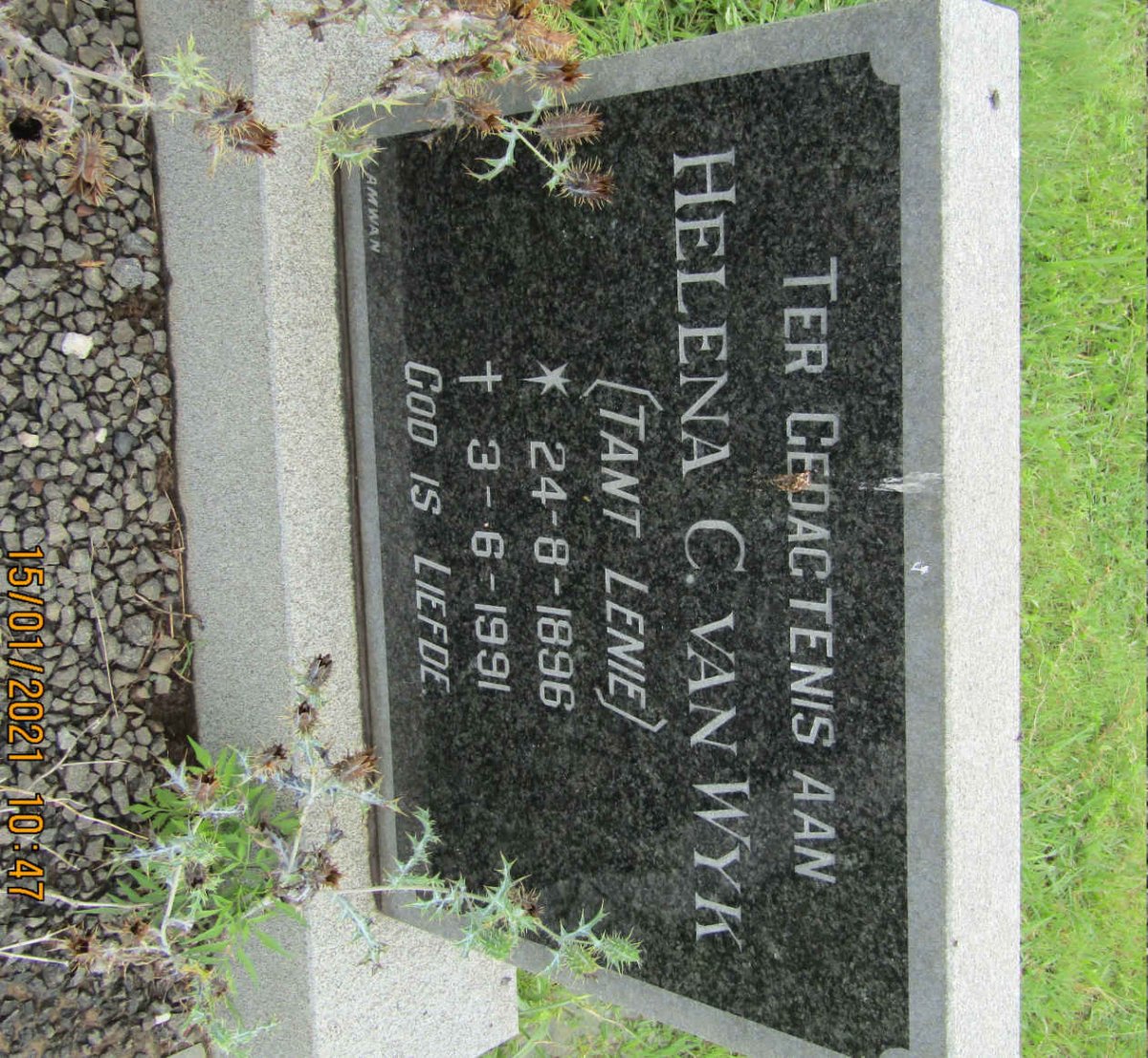 WYK Helena C., van 1896-1991