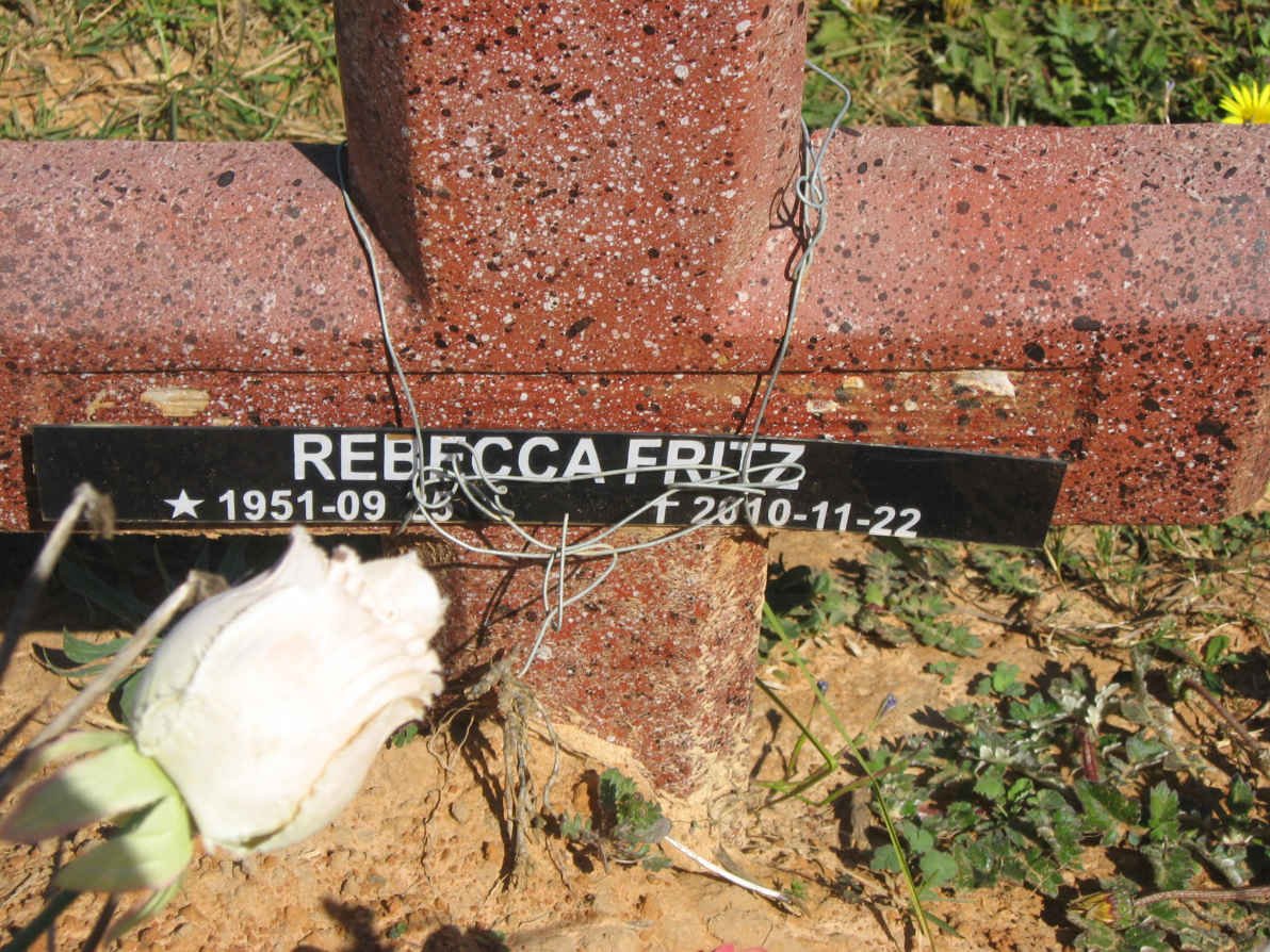 FRITZ Rebecca 1951-2010