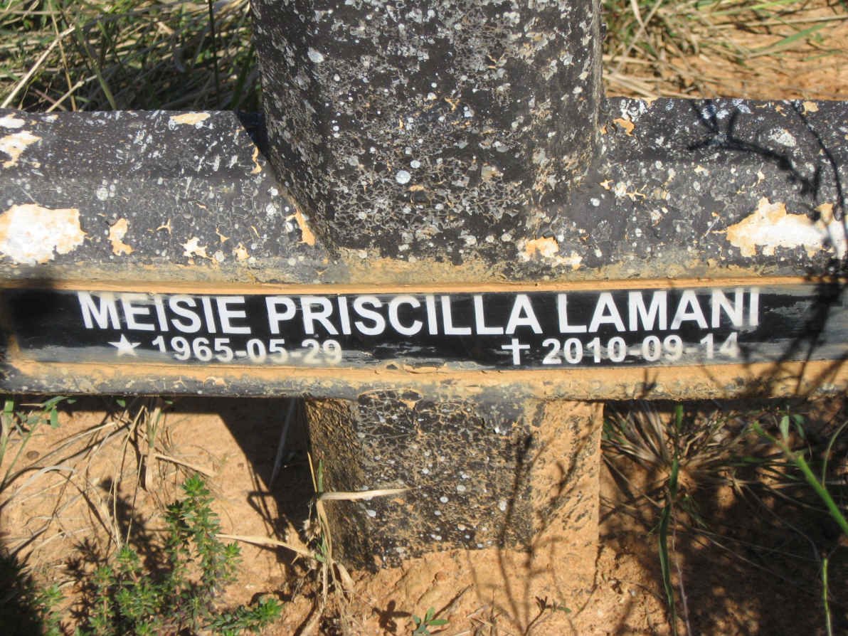 LAMANI Meisie Priscilla 1965-2010