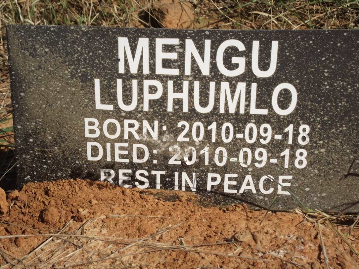 MENGU Luphumlo 2010-2010