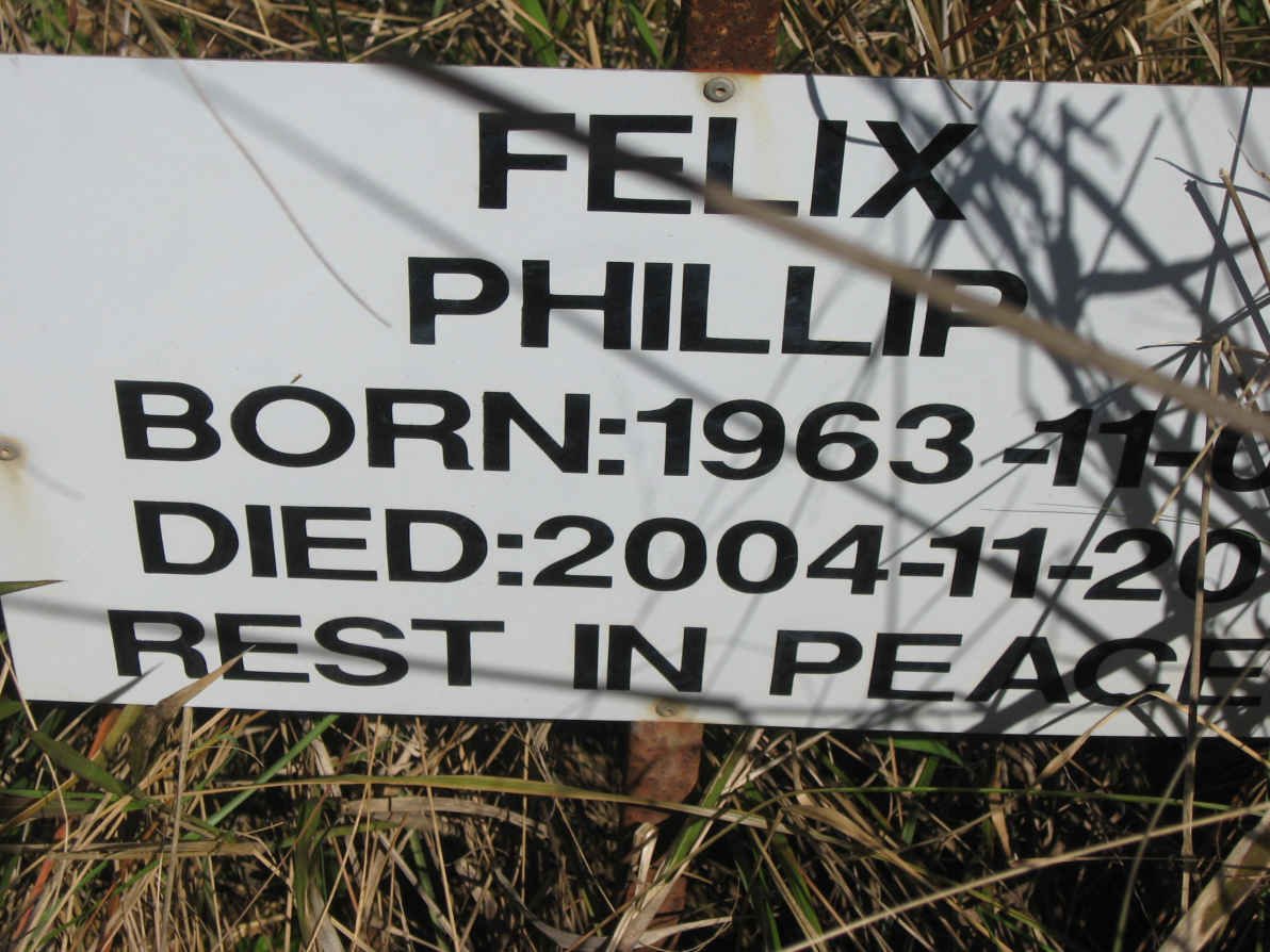 FELIX Phillip 1963-2004