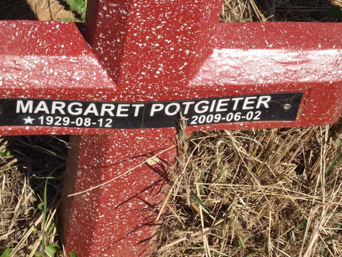 POTGIETER Margaret 1929-2009