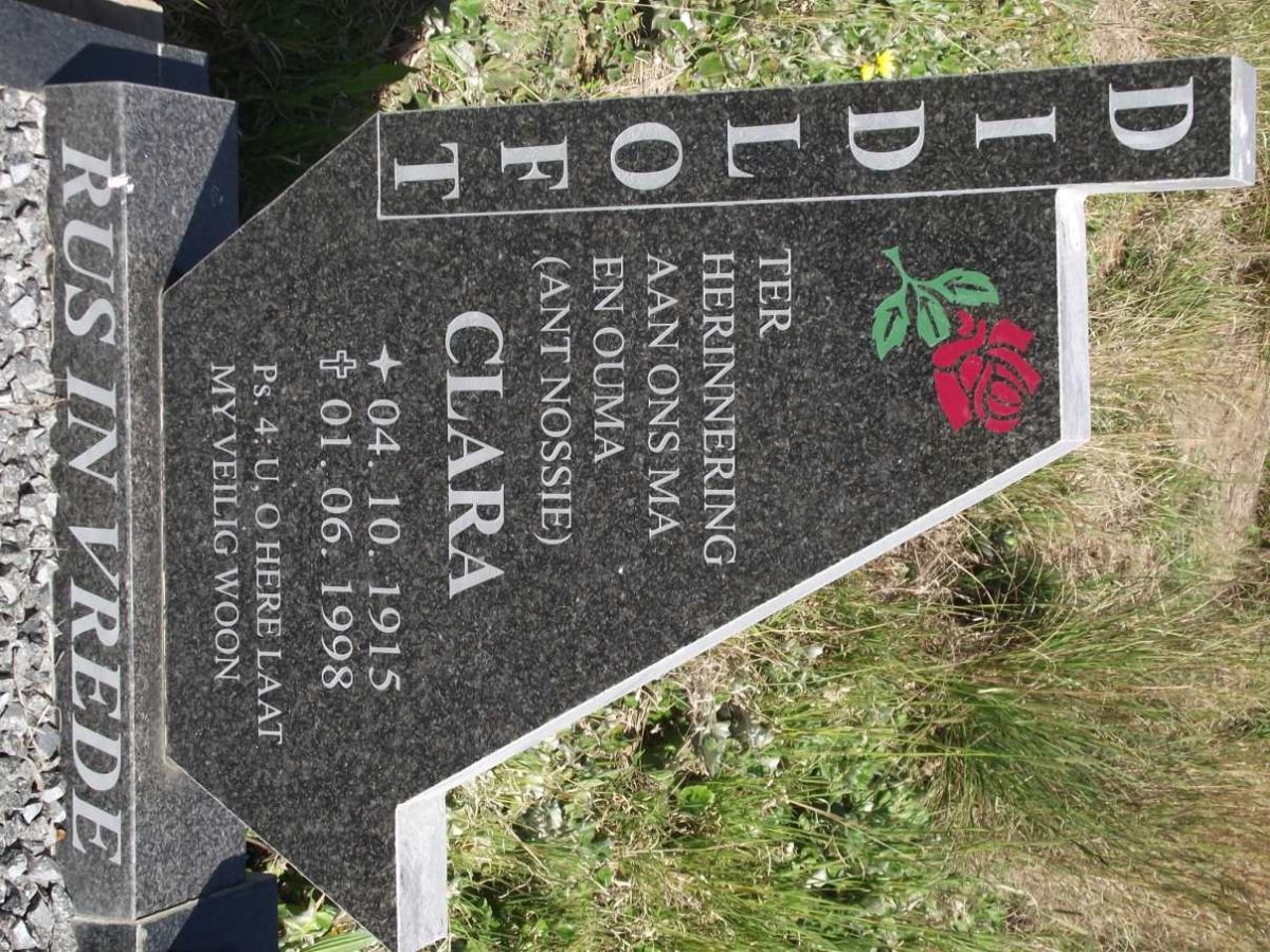 DIDLOFT Clara 1915-1998.