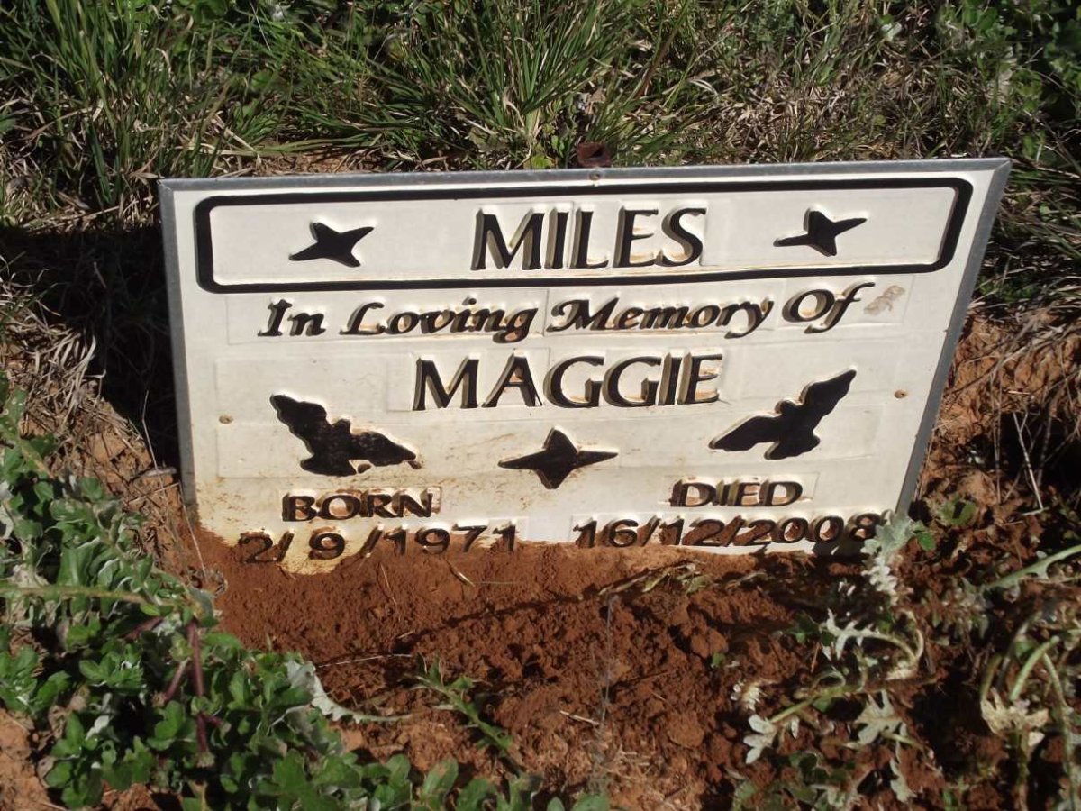 MILES Maggie 1971-2008