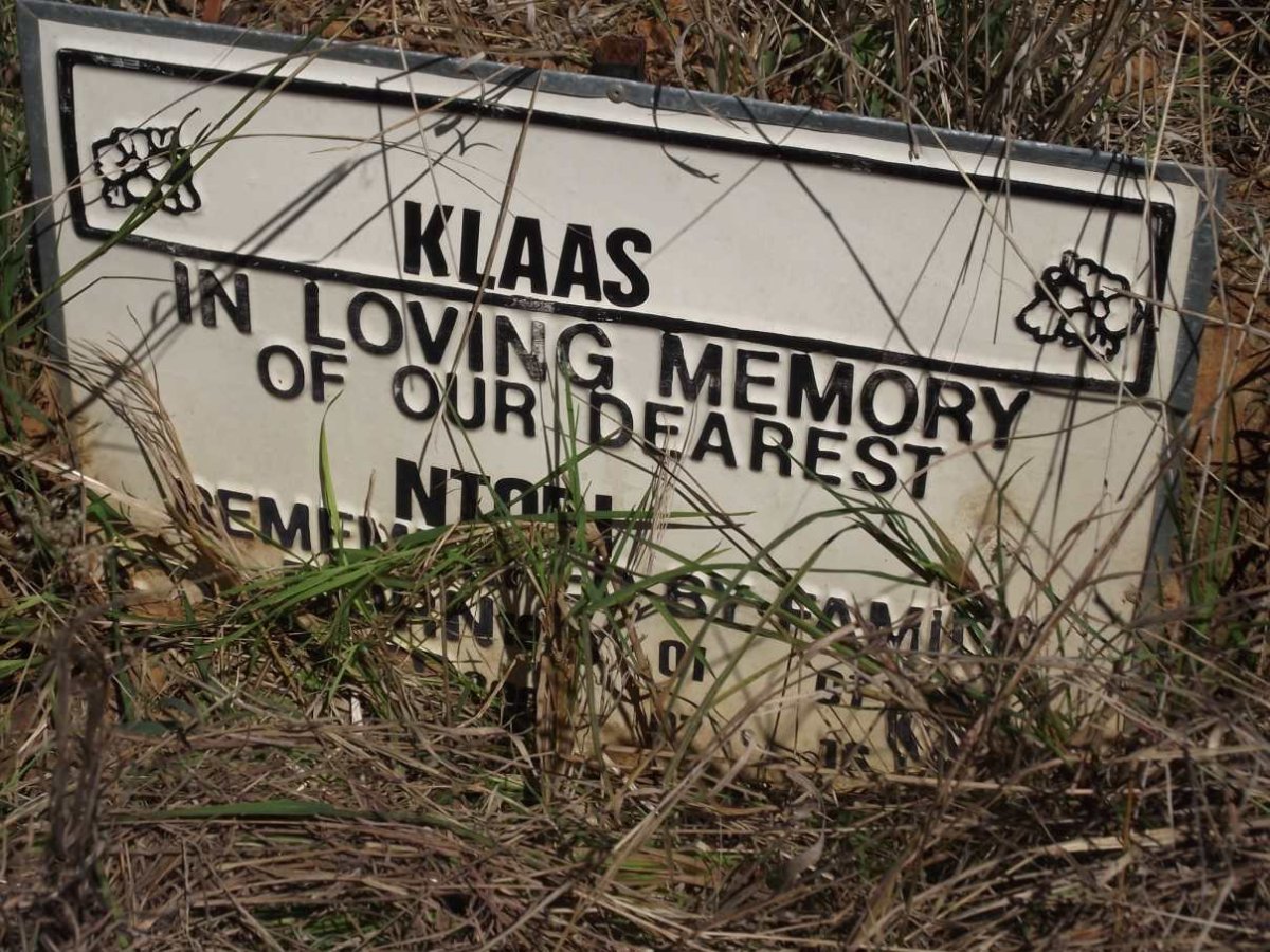 KLAAS Ntiel ??