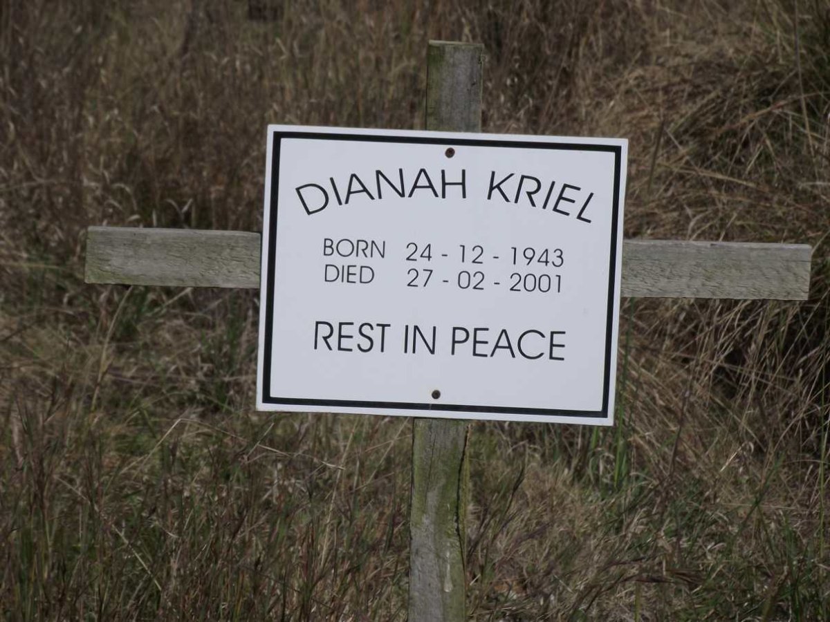 KRIEL Dianah 1943-2001