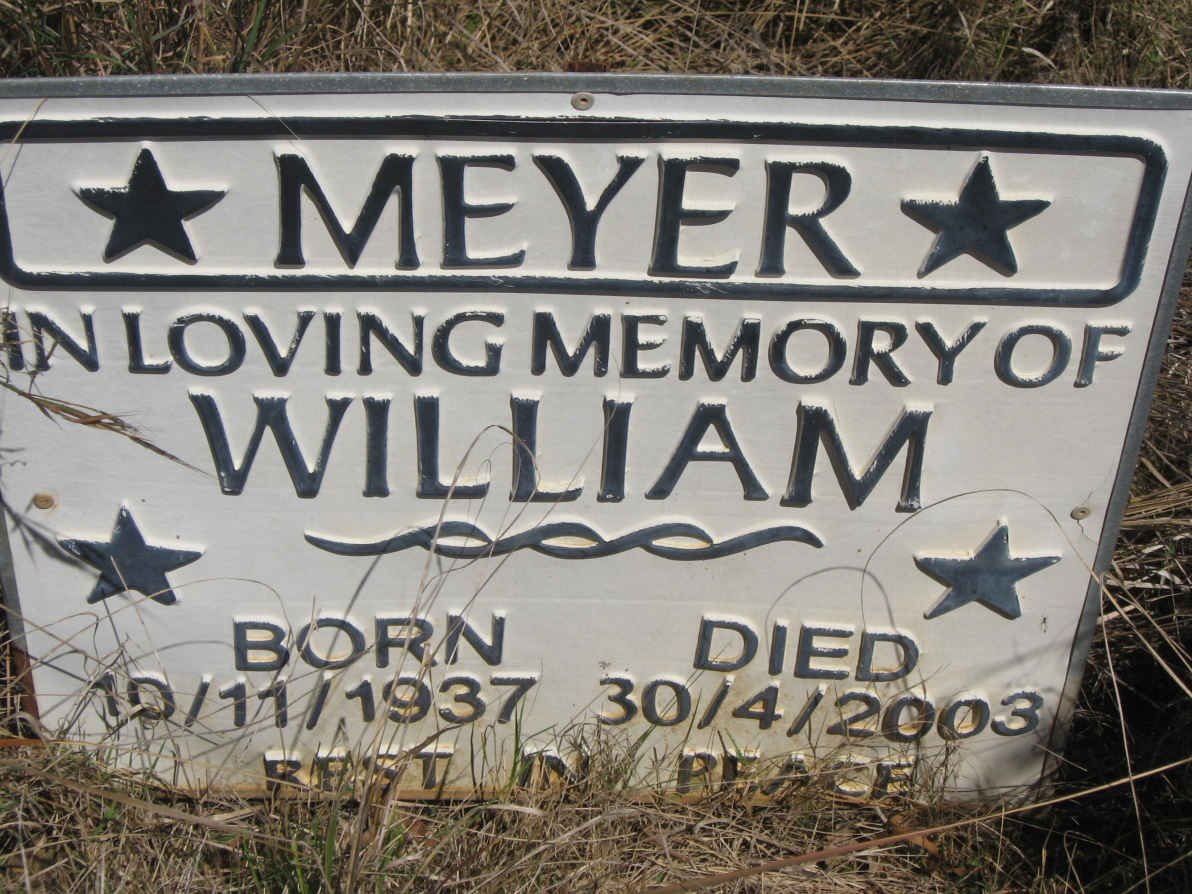 MEYER William 1937-2003