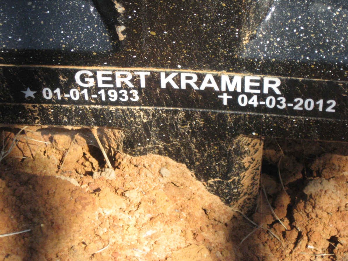 KRAMER Gert 1933-2012