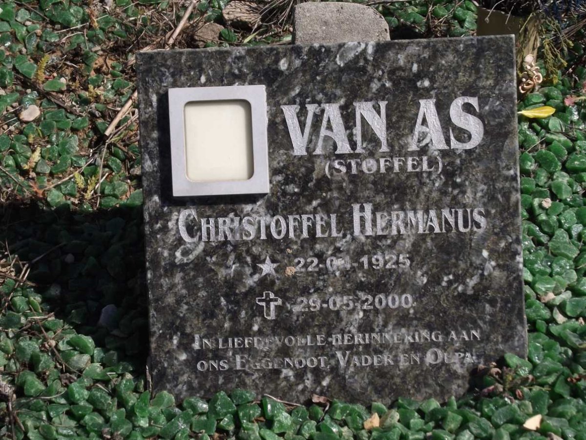 AS Christoffel Hermanus, van 1925-2000