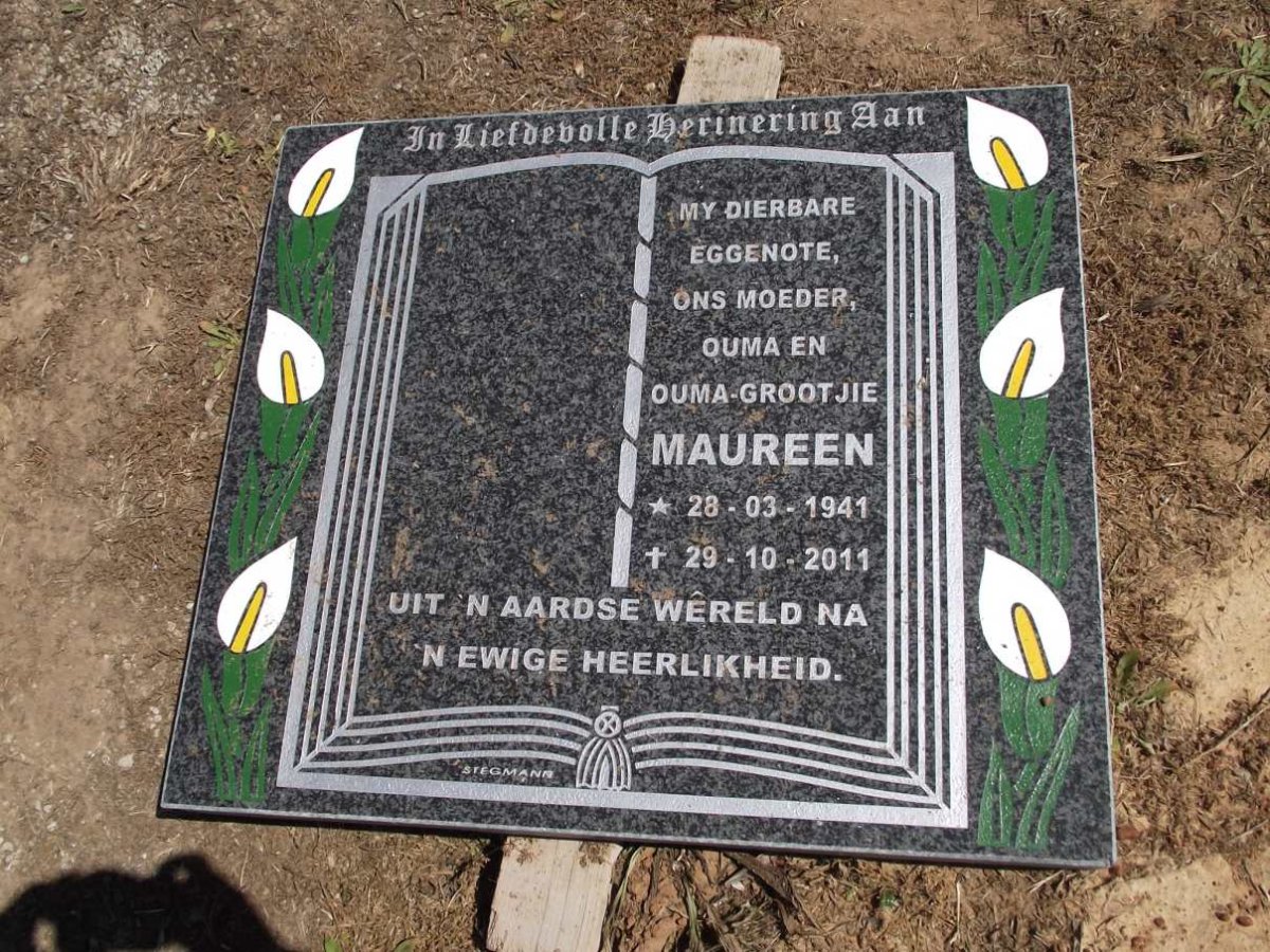 FERREIRA Maureen 1941-2011