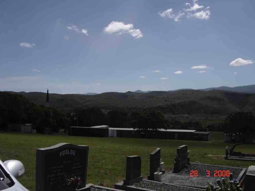 2. View from the Loerie Cemetery