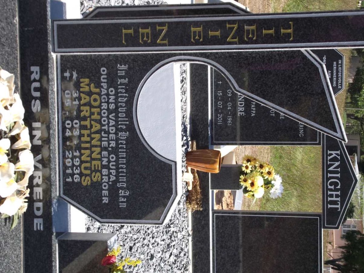 NEL Johannes Marthinus 1936-2011