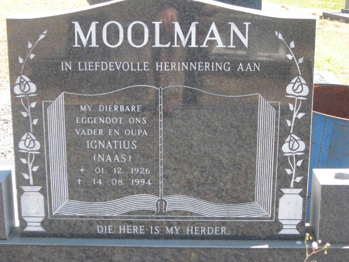 MOOLMAN Ignatius 1926-1994