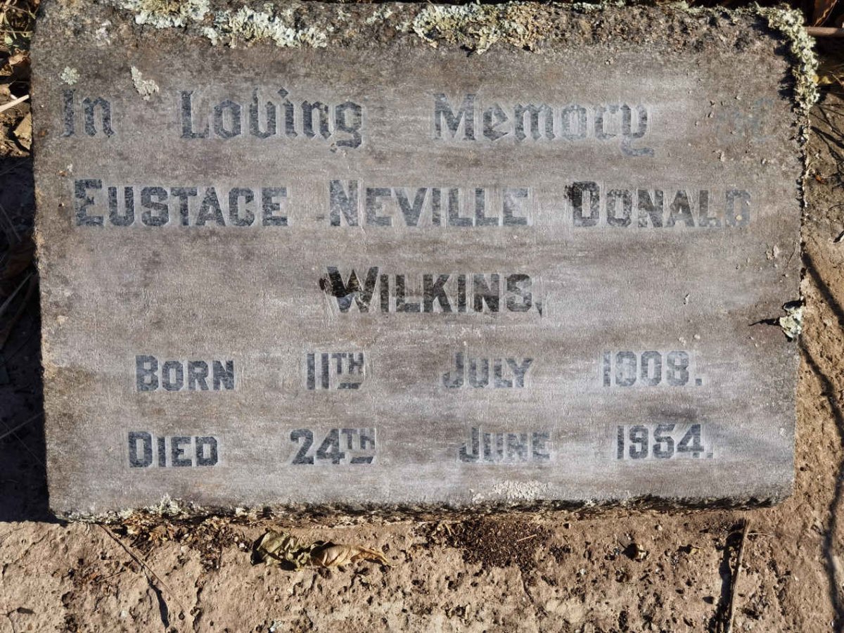 WILKINS Eustace Neville Donald 1908-1954