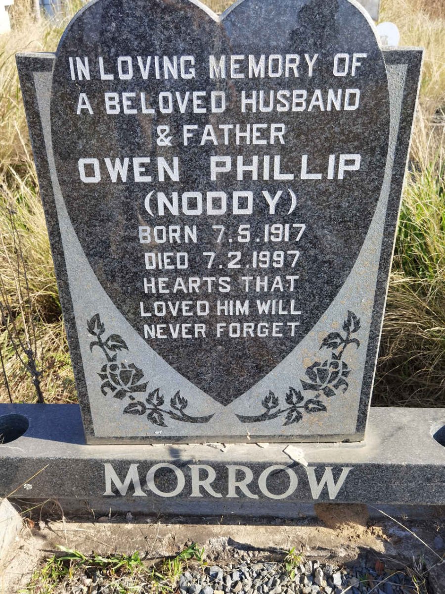 MORROW Owen Phillip 1917-1997